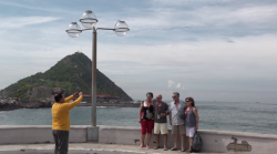 Cruceristas disfrutan de Mazatlán