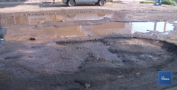 En Cajeme, el crucero de la calle Tabasco y Boulevard Ramírez urge ser rehabilitado