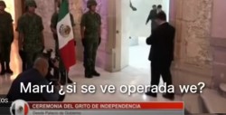 Televidentes escuchan en ceremonia del Grito la voz en vivo de técnicos