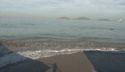 Baja afluencia de bañistas en playas mazatlecas