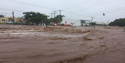 Colapsa la capital del estado de Sinaloa