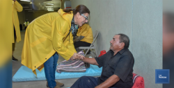 Brindó DIF apoyo a refugiados en albergues