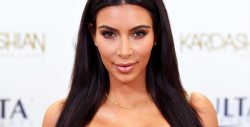 Kim Kardashian comparte una foto de ella misma en su juventud
