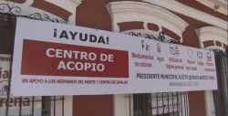 Abre Morena Mazatlán centro de acopio para damnificados