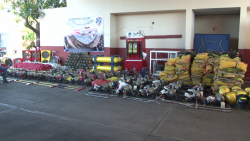 Bomberos Mazatlán recibe más de 1 millón de pesos en equipo contra incendios y protección personal