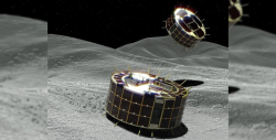 Japón logra aterrizar dos robots en un asteroide