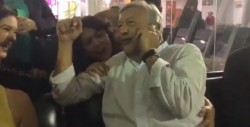 AMLO le contesta llamada a marido incrédulo