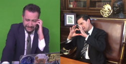 Peña Nieto se despide de Chumel Torres por teléfono