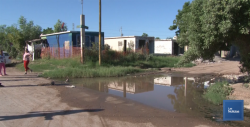 En Cajeme, vecinos de la Esperanza Tiznado piden apoyo al Oomapas
