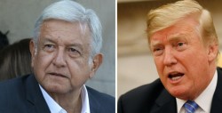 Trump telefonea a López Obrador y asegura que trabajarán "bien juntos"