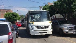 Se fortalecen operativos para inhibir asaltos a camiones urbanos