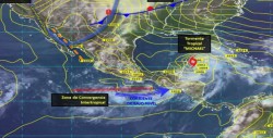 Frente frío 4 provocará lluvias; "Michael" podría convertirse en huracán