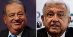 López Obrador dice que Slim planteó "hacerse cargo" de nuevo aeropuerto