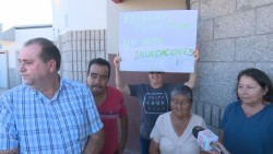 Habitantes del Carrizo piden obras para evitar inundaciones