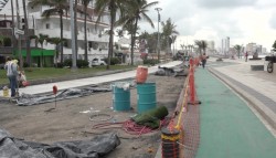 Pide regidor supervisión efectiva en obra del malecón