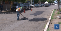 Sin retraso en obras por recientes lluvias en Cajeme