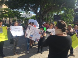 Exigen justicia familiares del vendedor ambulante que murió atropellado