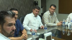 Se reúne alcalde electo Billy Chapman con empresarios locales