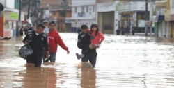 Activan Plan DN-III por lluvia e inundación en Morelia, Mich.