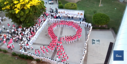 Realizaron Marcha Rosa en contra del Cáncer de Mama en Ciudad Obregón