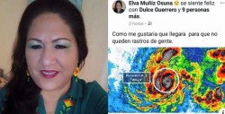 "Ojalá el huracán llegue para que no queden rastros de gente: Ex directora del DIF