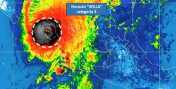 "Willa" incrementó su velocidad