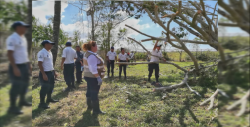 70 cadetes del SESP se unen a las labores de ayuda humanitaria en Escuinapa