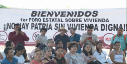 Llevan a cabo Foro Estatal "No hay patria sin vivienda digna"