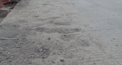 Aún sin estrenar y ya esta “pisoteado” el malecón