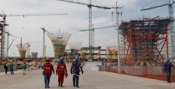 Trabajadores de nuevo aeropuerto de México, sumidos en la incertidumbre