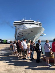 Arriban 2 cruceros a Mazatlán con más de 9 mil visitantes