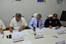 Firman SESESP y SS convenio de colaboración interinstitucional