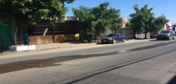 Fuga de agua por la México 68