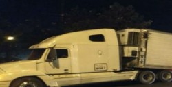 Trailer sufre falla mecánica y queda varado en carretera federal