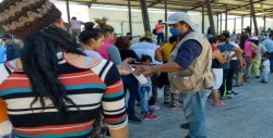 COEPRISS realiza operativo sanitario para atender caravanas de migrantes