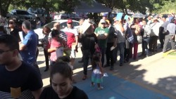 Largas filas en Vialidad y Transportes por el Buen Fin