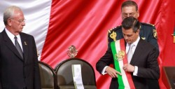 Aprueban dictamen para modificar orden de colores de la banda presidencial