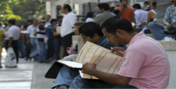 Desempleo en México toca su nivel más bajo