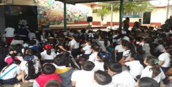 Con teatro guiñol fomentan la cultura de la prevención