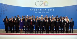 Peña Nieto motivo de burlas por los presidentes en el G-20