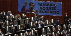 Durante toma de protesta AMLO agradece "trato respetuoso" de Trump y asistencia de Maduro