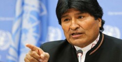 Evo Morales califica de "chantaje" la amenaza de sanciones de EE.UU.
