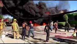 Fuego consume dos viviendas en Villa Unión