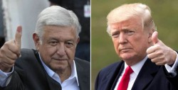 Trump felicita a López Obrador y tacha de "tremenda" su victoria electoral