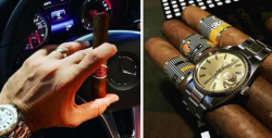 Exhiben en redes a #LordMinistro: defiende su sueldo entre puros y Rolex