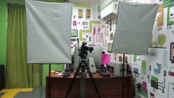 Taller de radio y televisión en unidad móvil