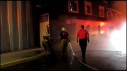 Incendio en minisuper de la Francisco Villa