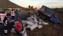 Accidente deja seis lesionados