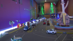 Exhiben mini malecón de Mazatlán