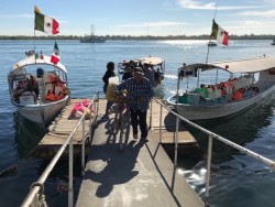 Baja la demanda de pasaje hacia Isla de la Piedra